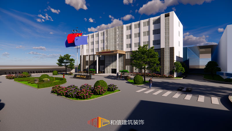 科技材料辦公樓外觀設(shè)計 科技材料辦公樓外觀設(shè)計